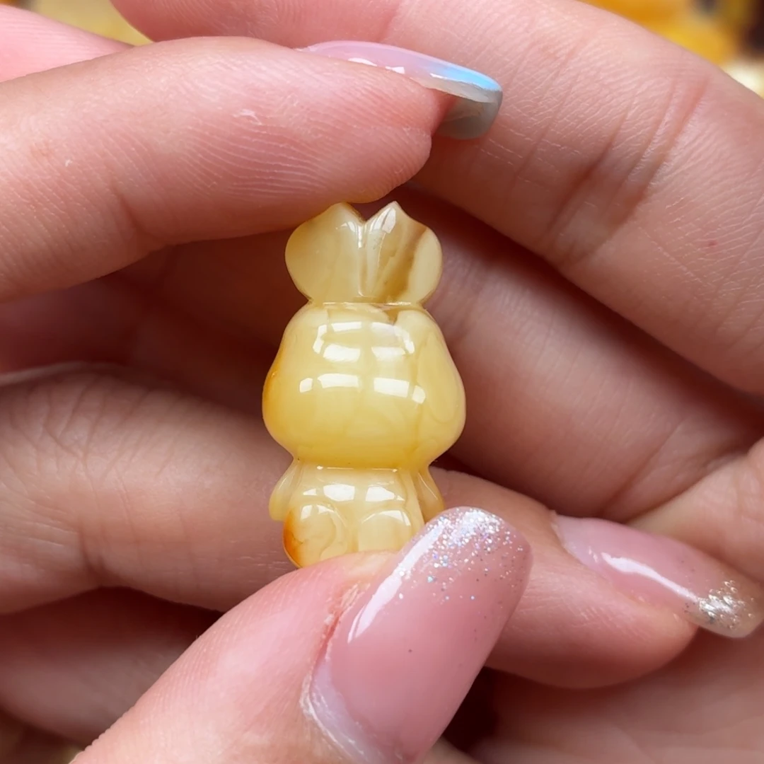 琥珀未镶嵌裸石蜜蜡