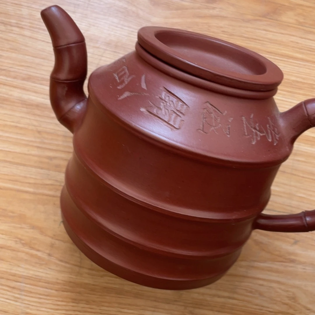 底槽青茶壶紫砂艺术作品