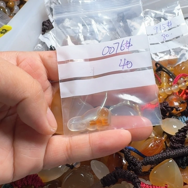 玛瑙/玉髓颈饰未镶嵌秋**凉0076