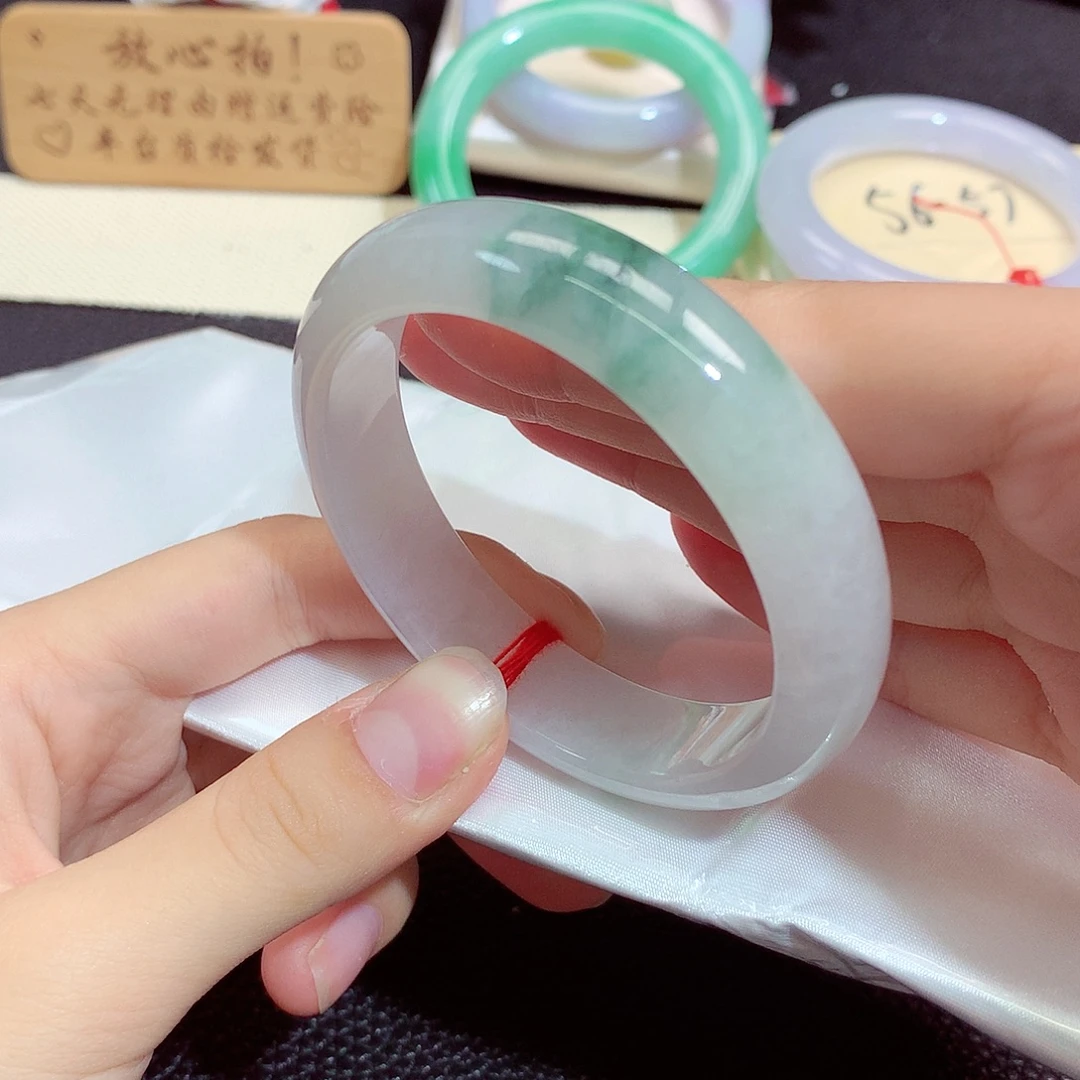 翡翠未镶嵌手镯1209