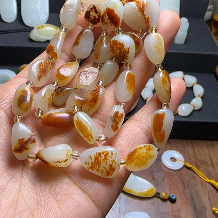 和田玉（子料）未镶嵌手链