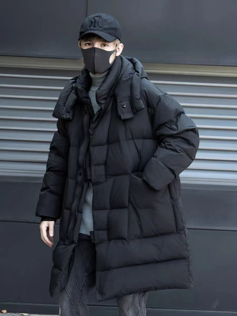 【DP-60】新国标90绒男女同款连帽厚长款羽绒服DP-60*YLZ