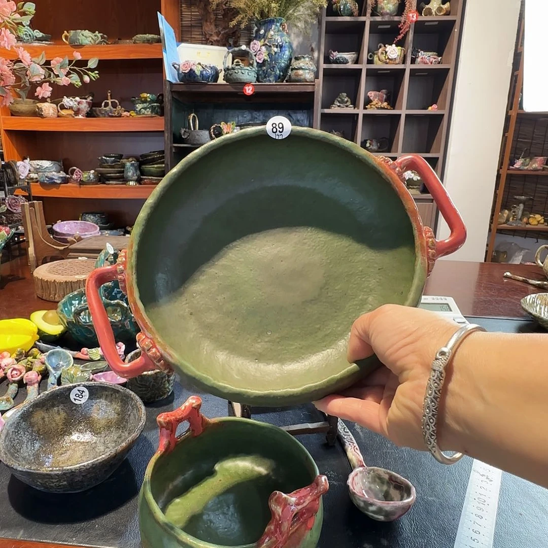 纯手工咖啡杯盘碗