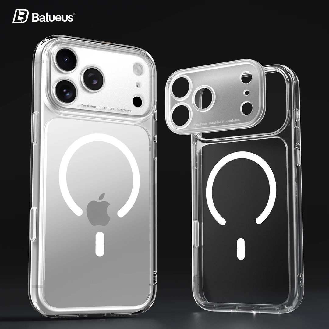 适用苹果17ProMax手机壳iPhone17Pro透明硅胶保护套17磨砂Air磁吸