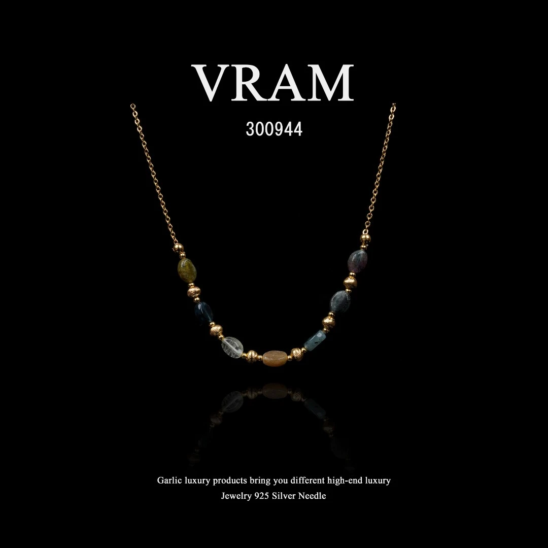 镀K金 VRAM项链~300944（40+5cm）