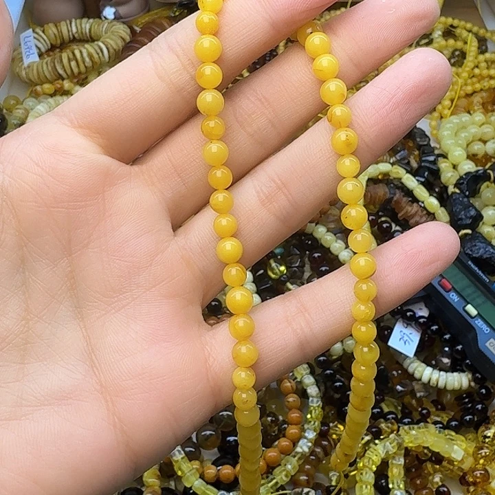 琥珀未镶嵌珠宝奇石