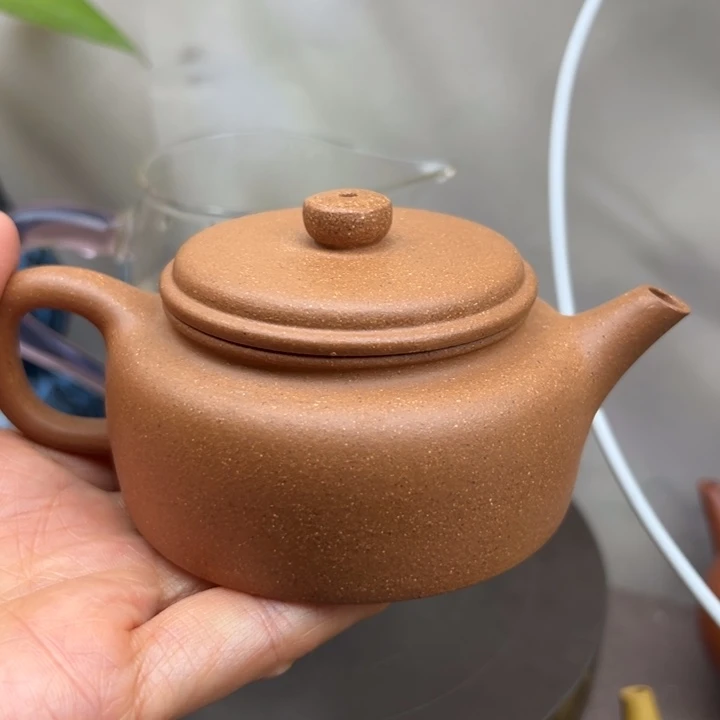 紫砂茶壶五彩的德中150c c