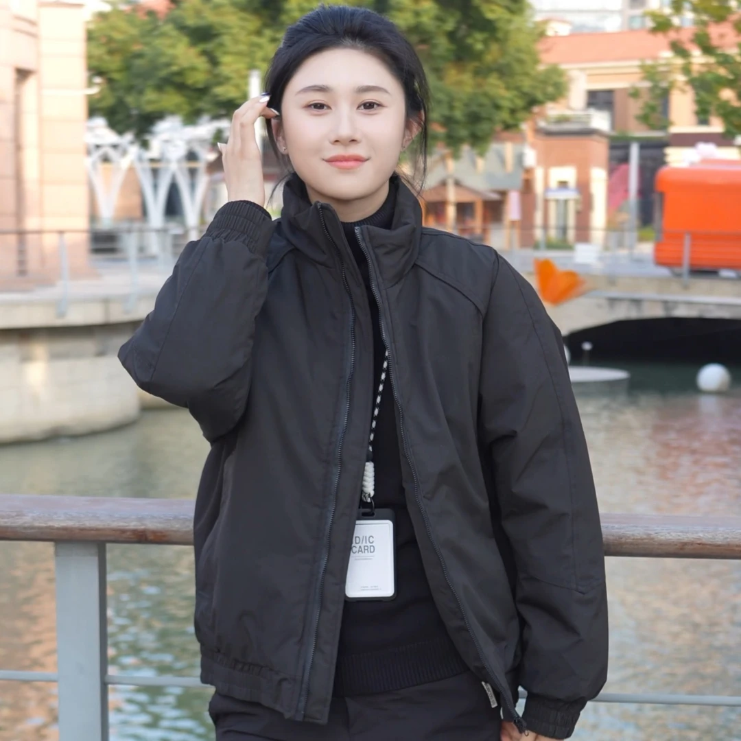 2025年新款男士休闲立领加厚棉服男保暖潮流外套冬季棉衣棉服