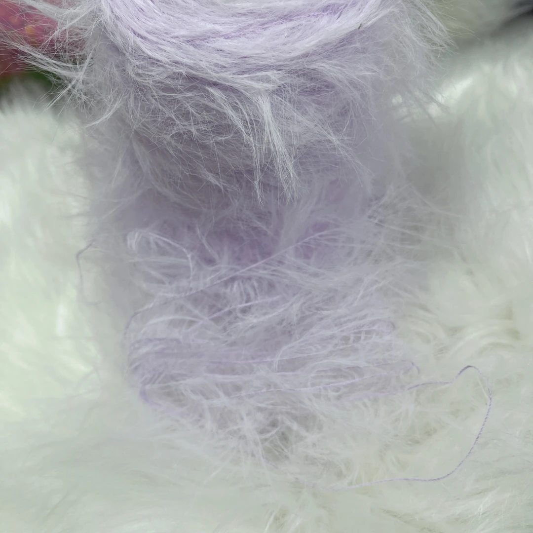 手工编织绒毛柔软
