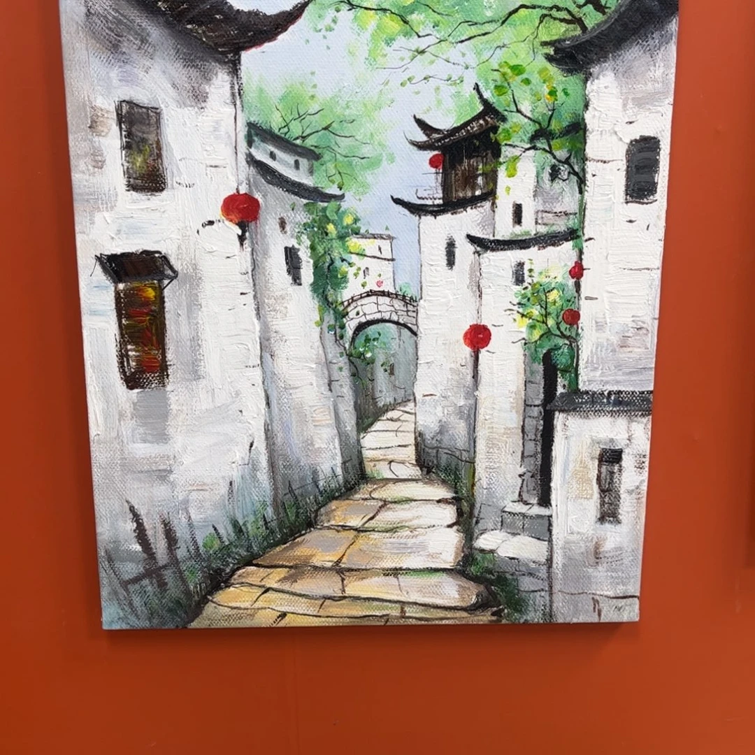 手工手绘精品油画内框50+60尺寸
