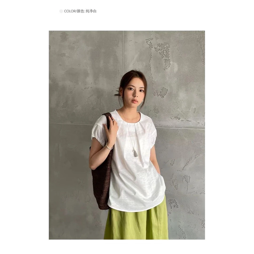 22317#RENVIND#穿上秒变松弛感女主！气质“麻麻”衬衫(福利)