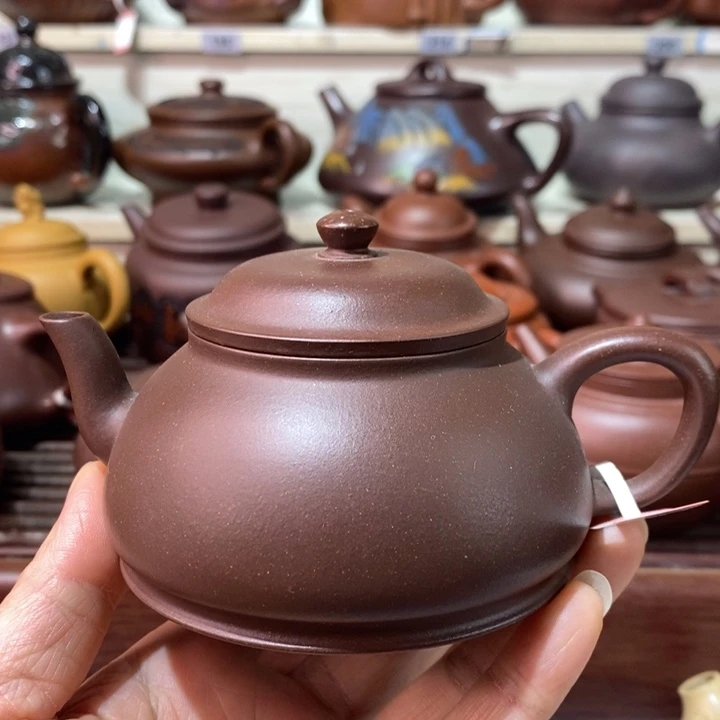 随***名茶壶紫砂微瑕处理一把