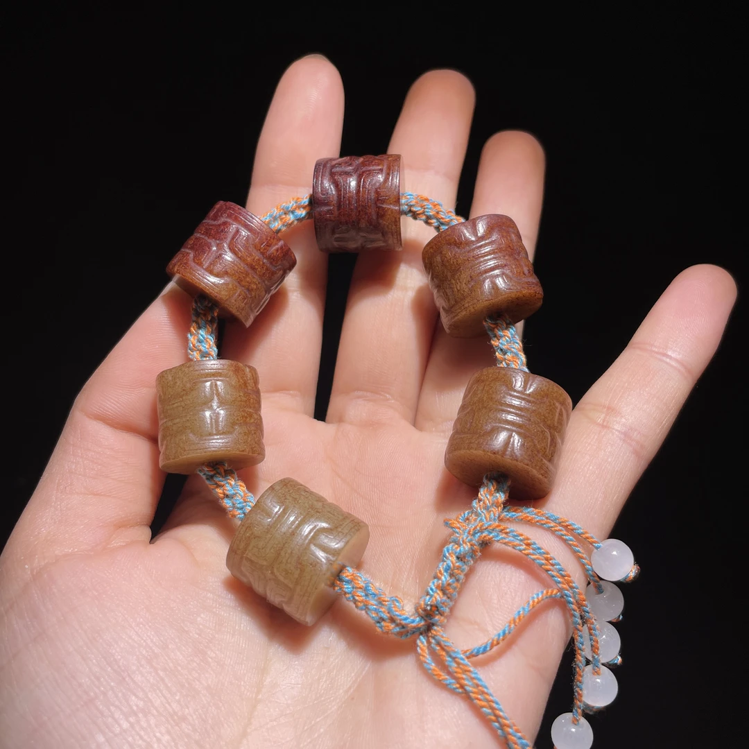 玲珑古玉和田玉勒子