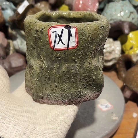粗陶花盆制作就这样了
