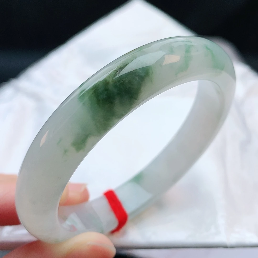 未镶嵌手镯翡翠55圈口882715