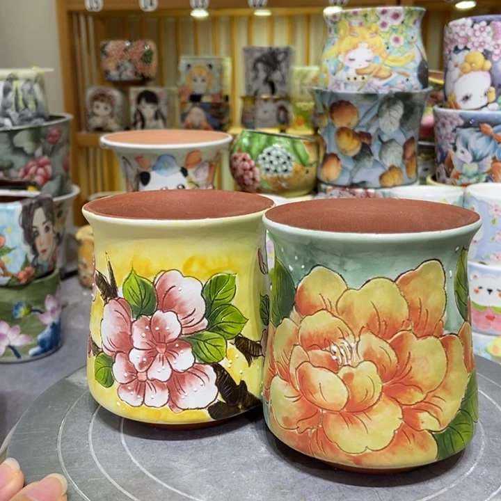 景德镇艺术手绘作品