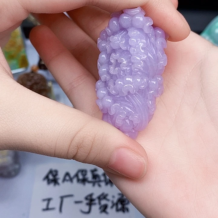 颈饰未镶嵌翡翠翡翠A货