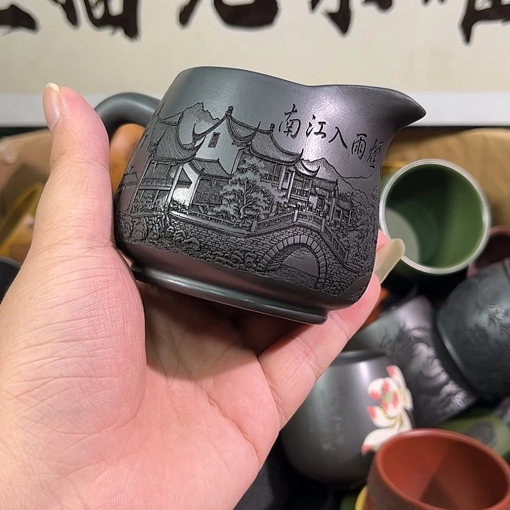 茶杯紫砂全手工紫砂主人杯