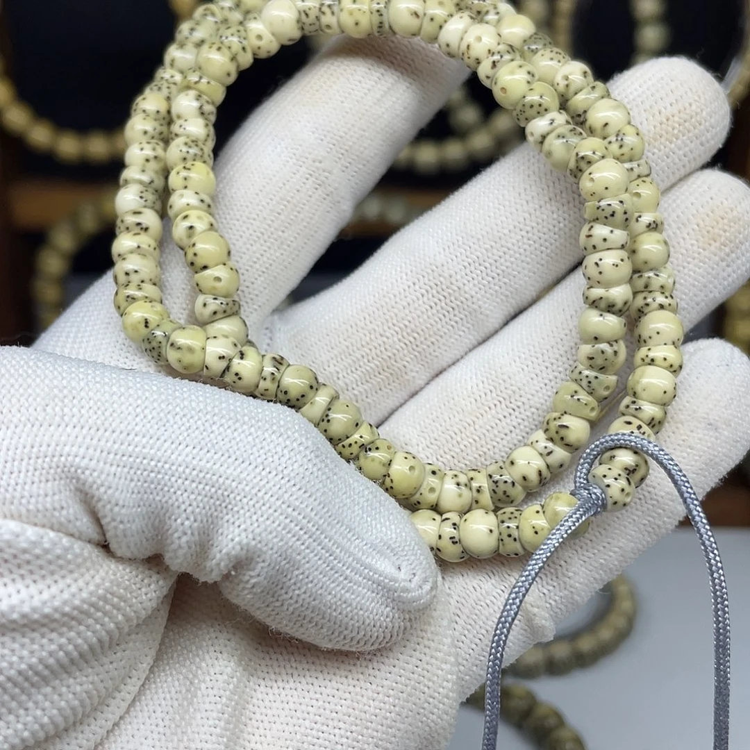 星月菩提手串6圆珠厚切