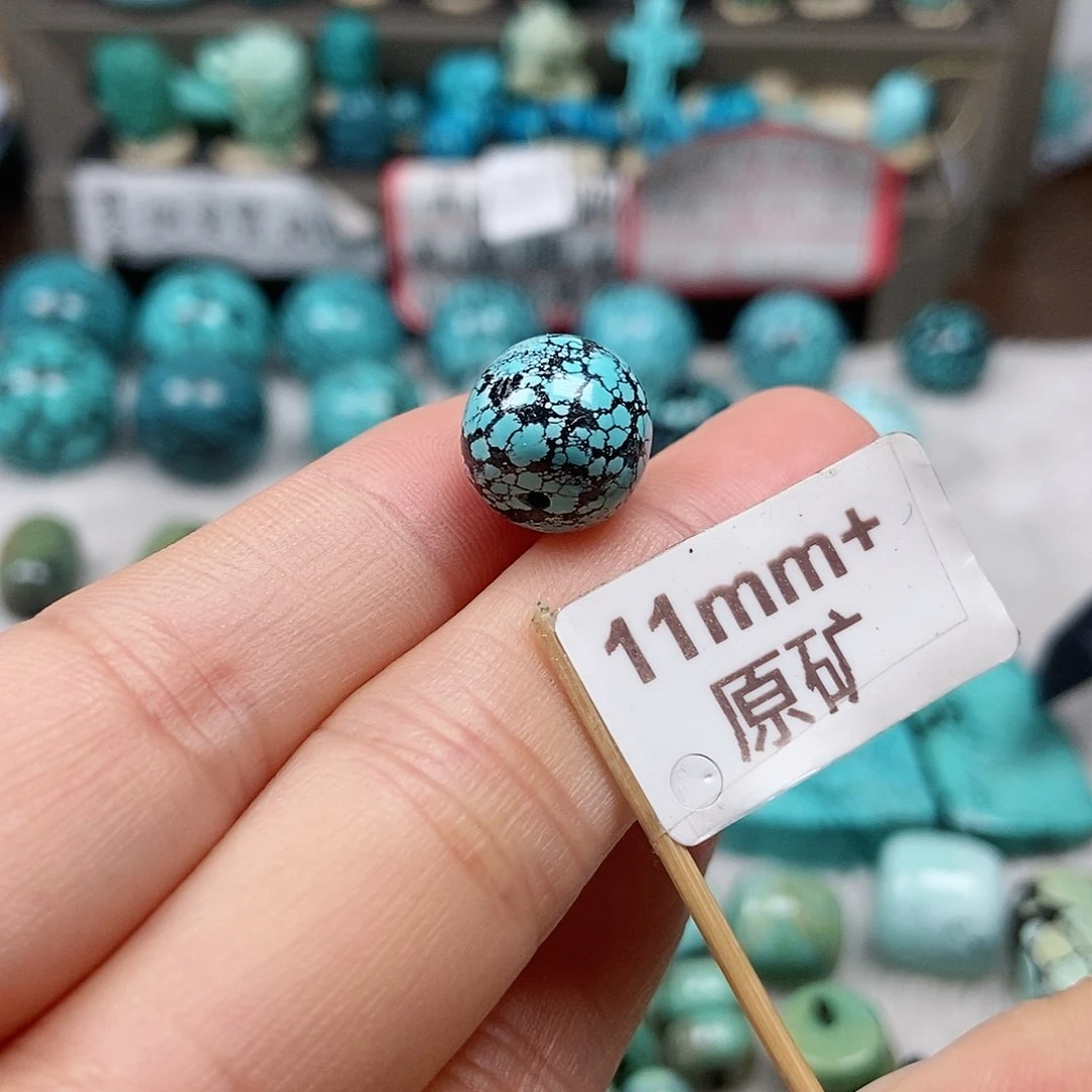 绿松石未镶嵌珠宝半成品