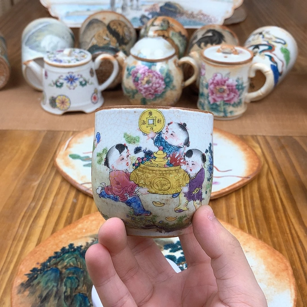 人***长杯景德镇陶瓷手作