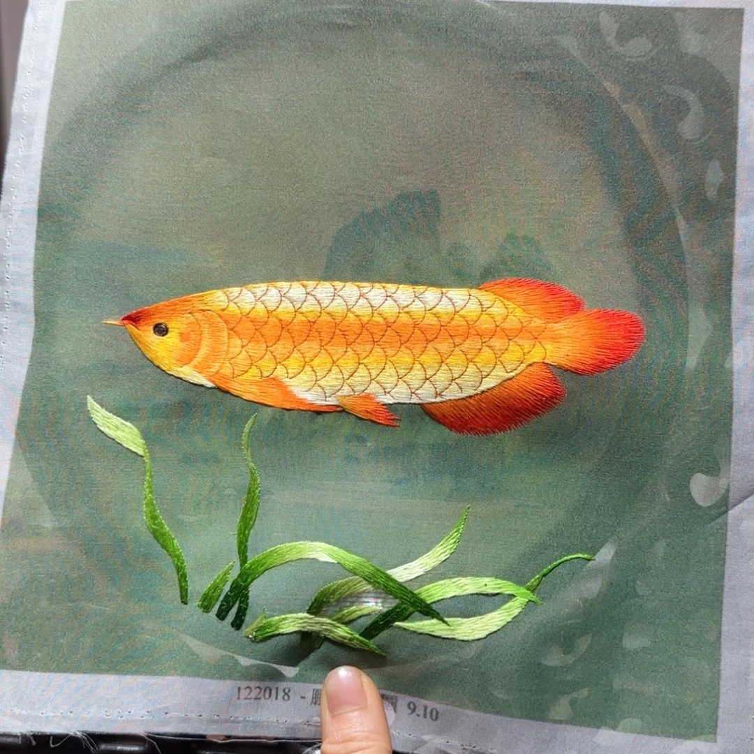 刺绣小*.纯手工苏绣双面绣