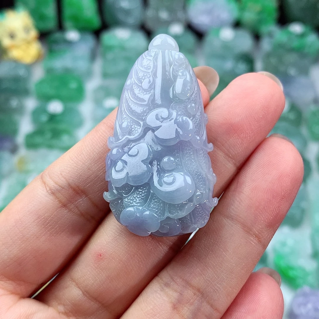 ****祥翡翠未镶嵌颈饰翡翠