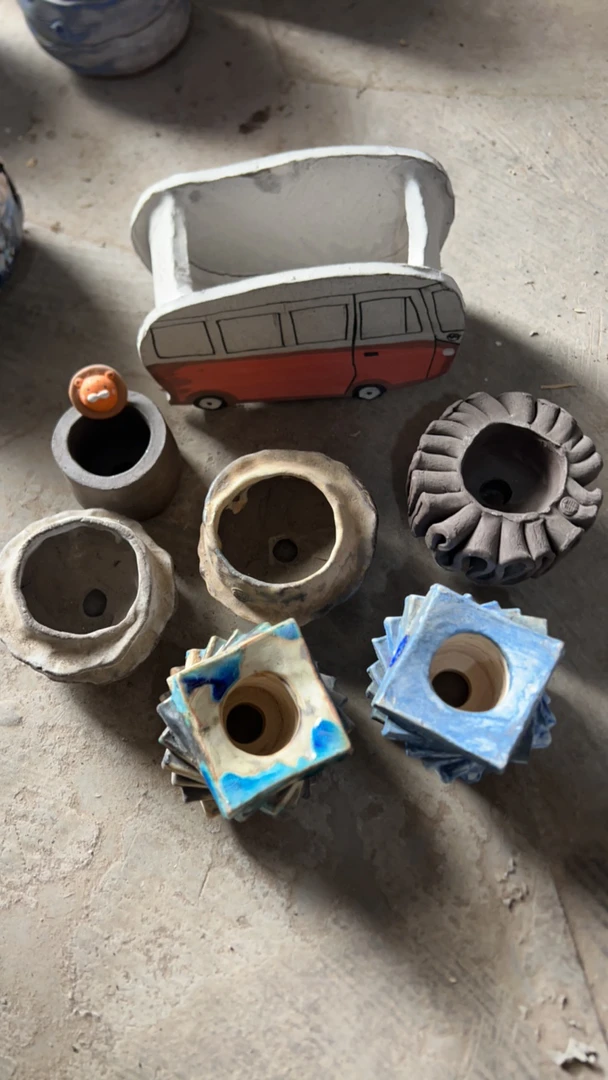 闻闻姐花盆七个一起