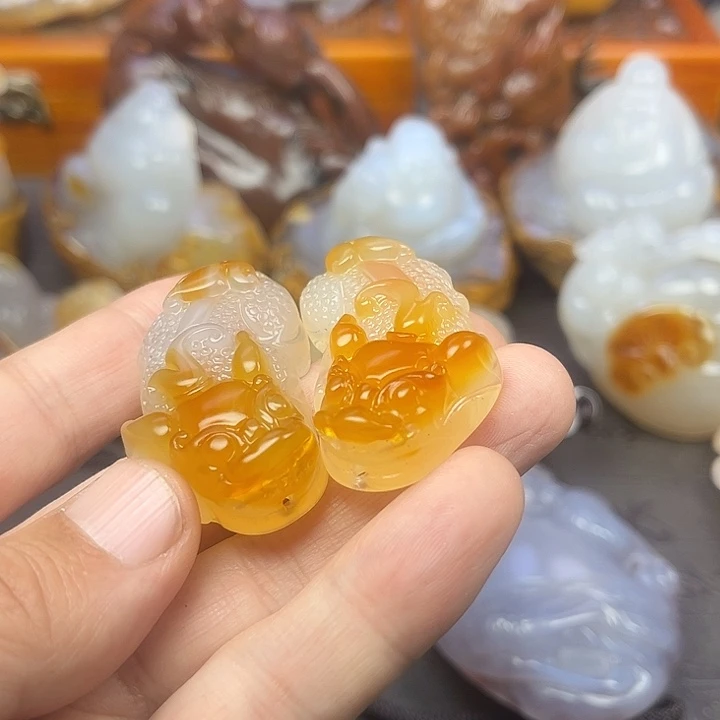 玛瑙/玉髓摆件未镶嵌?*宝