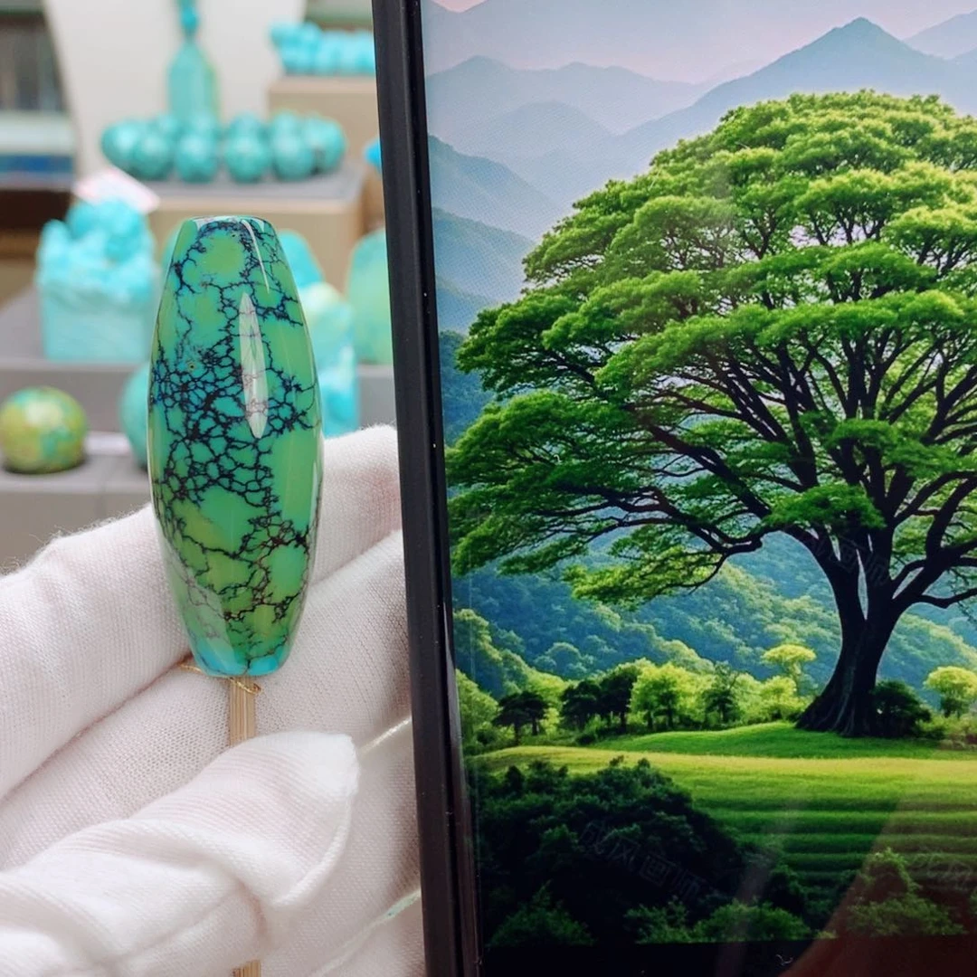 未镶嵌绿松石精品