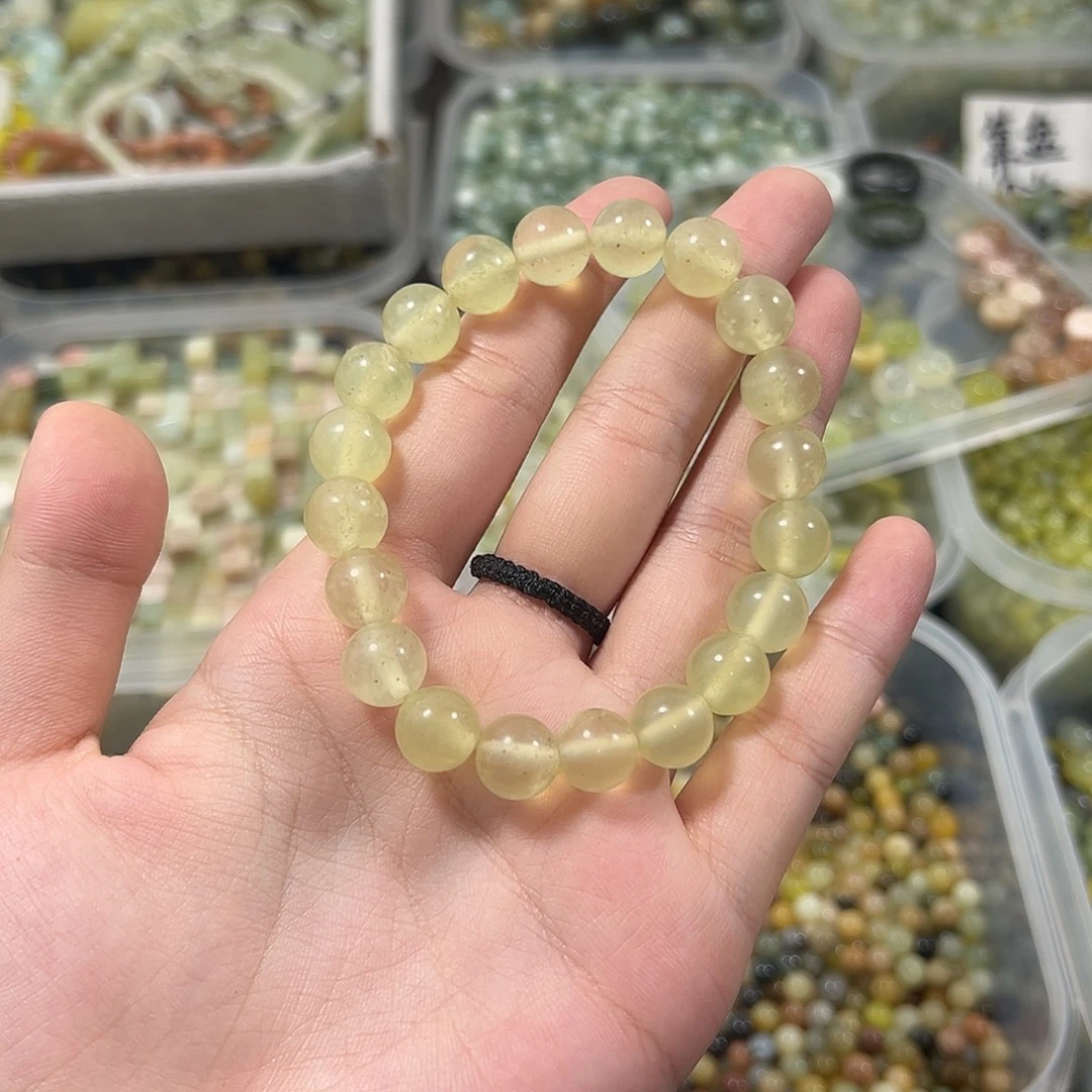 蛇纹石玉合金珠宝半成品