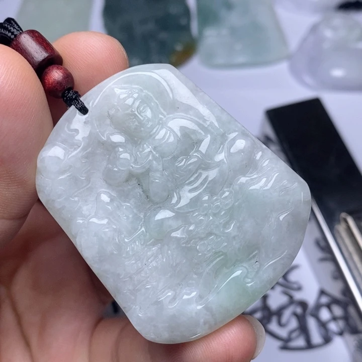 颈饰未镶嵌翡翠翡翠