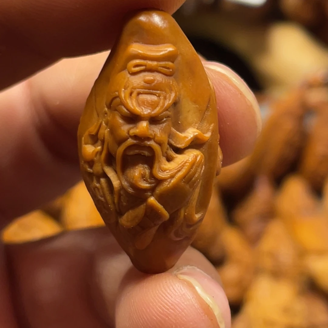 手串/手链橄榄核御龙关公096