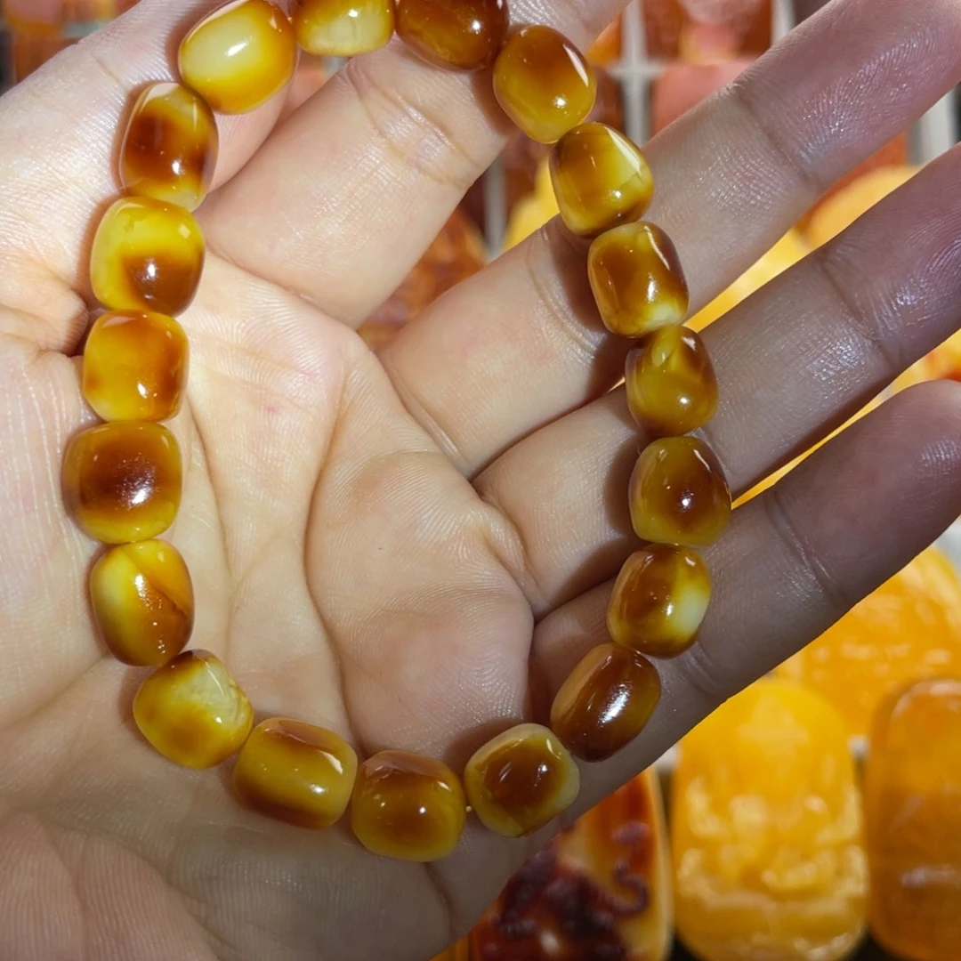 定制琥珀未镶嵌定制款天然琥珀蜜蜡