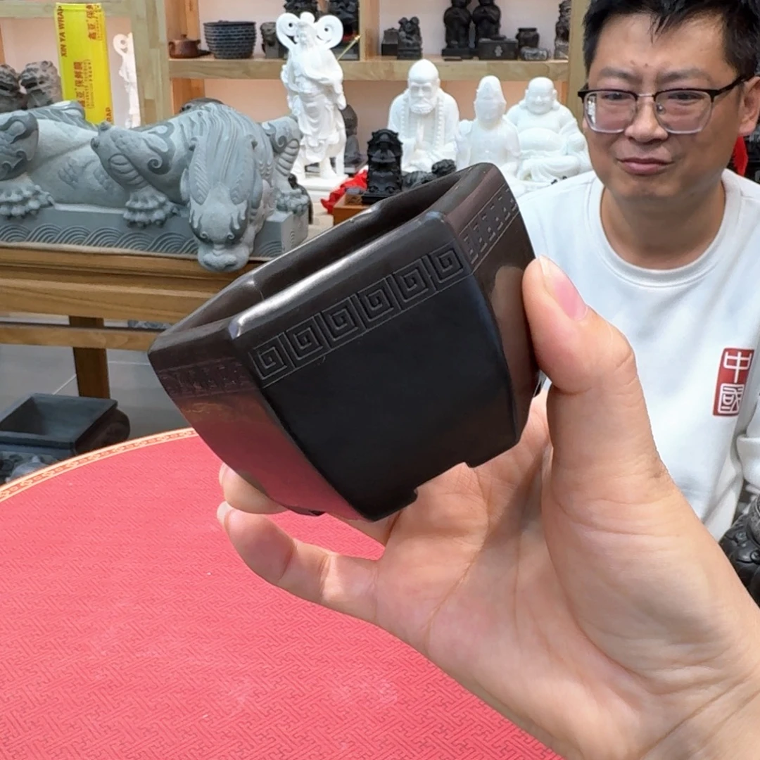 西安石晋錾石雕手工雕刻摆件