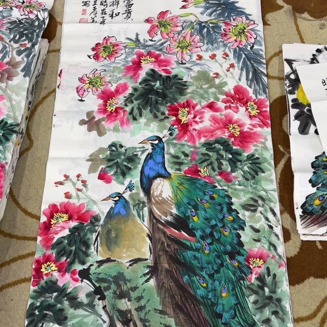 国画王孝华李欣主播