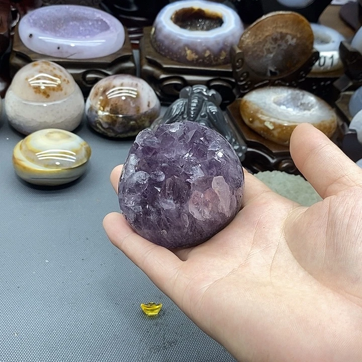 未镶嵌紫晶大型摆件（非配饰）