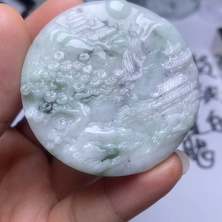 颈饰未镶嵌翡翠翡翠
