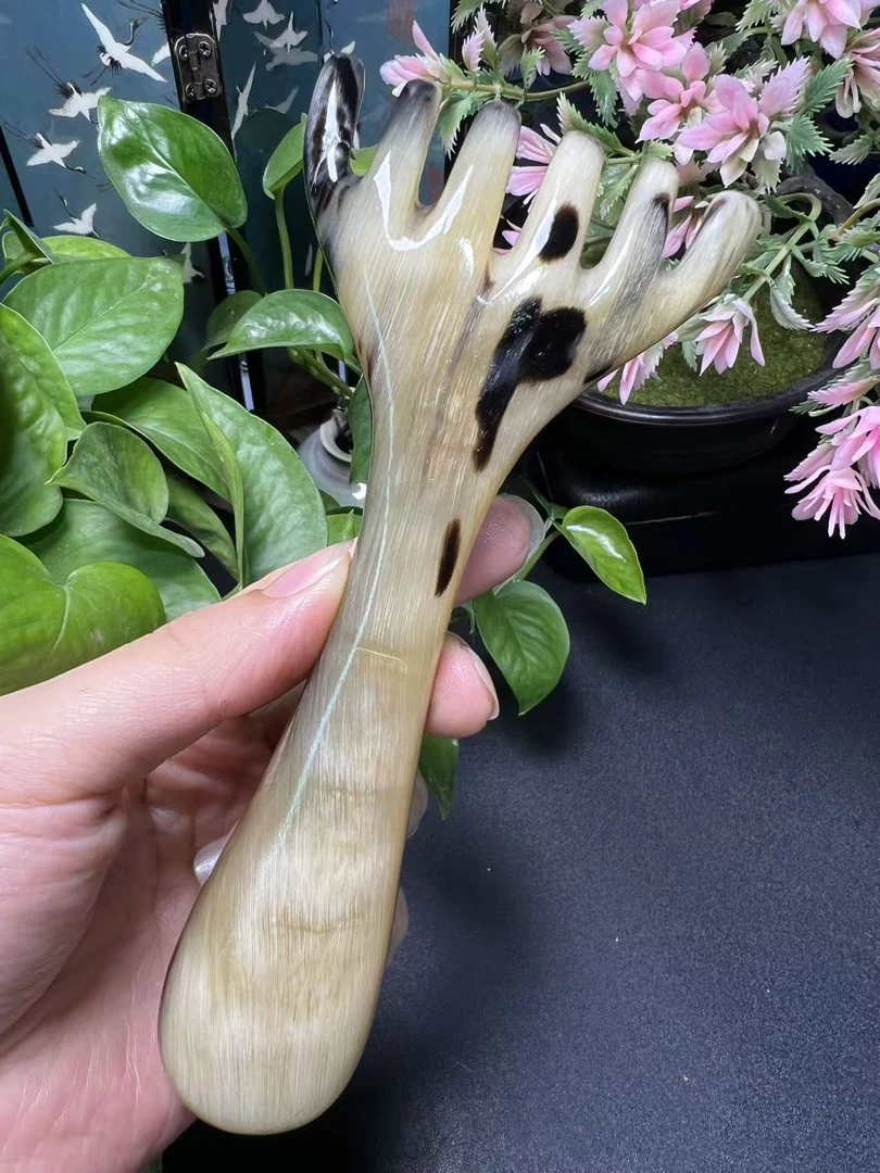 板娘专享 羊角按摩梳 微瑕福利 随机发货 不退不换 -X084