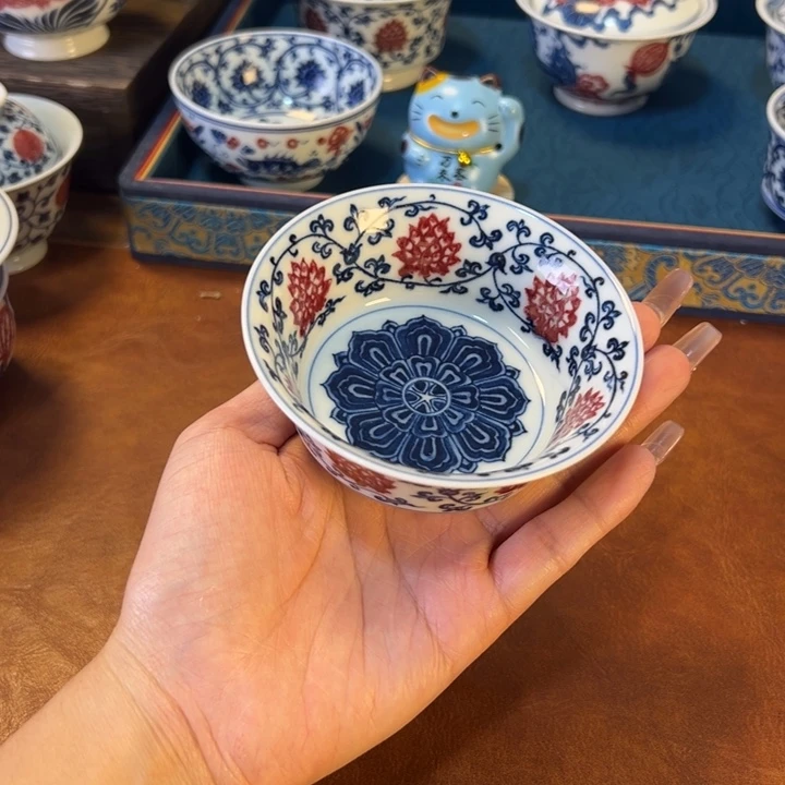 瓷片景德镇陶瓷手工手绘