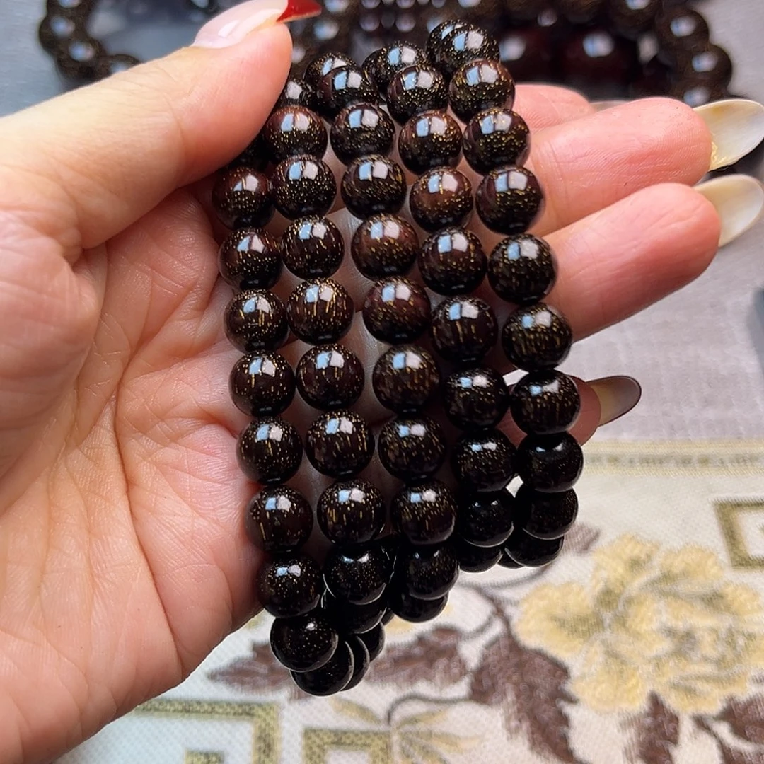 收***锭檀香紫檀（小叶紫檀）0.8 108满星