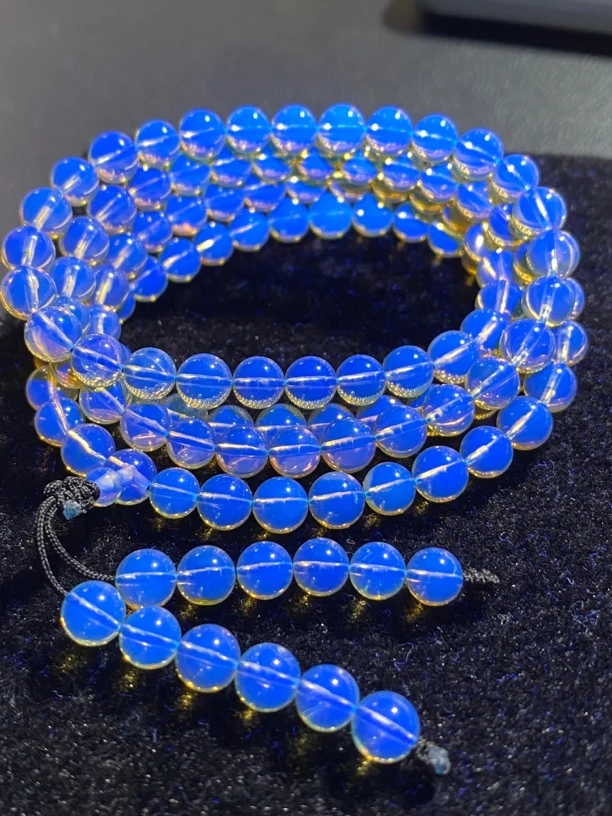 5m金蓝珀 108 净水金蓝珀 手链配链