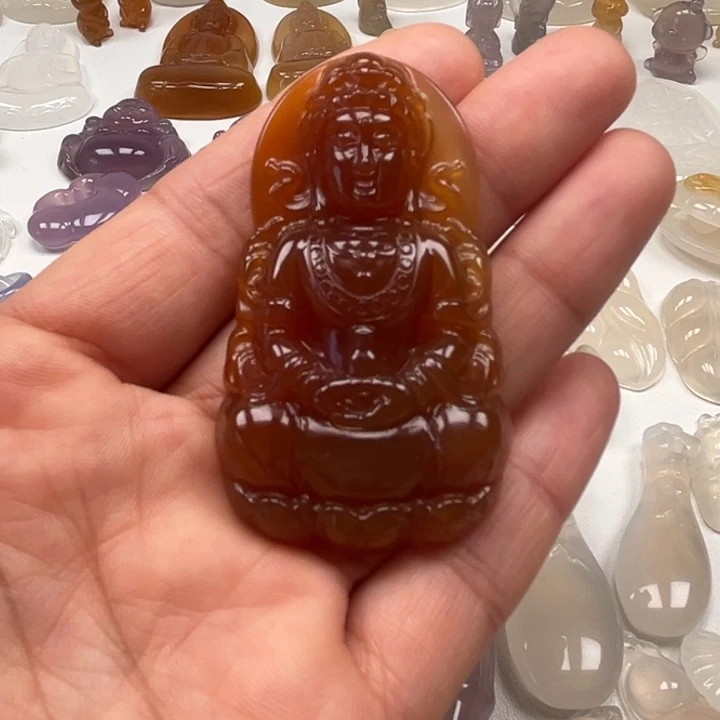 玛瑙/玉髓未镶嵌颈饰