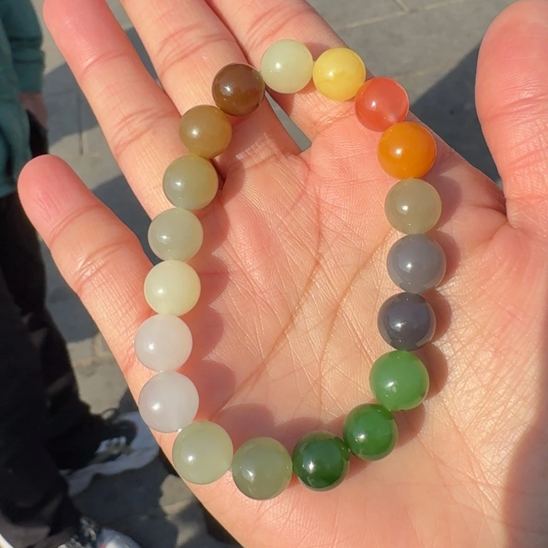 和田玉颈饰未镶嵌多宝手串多样性拍一发一