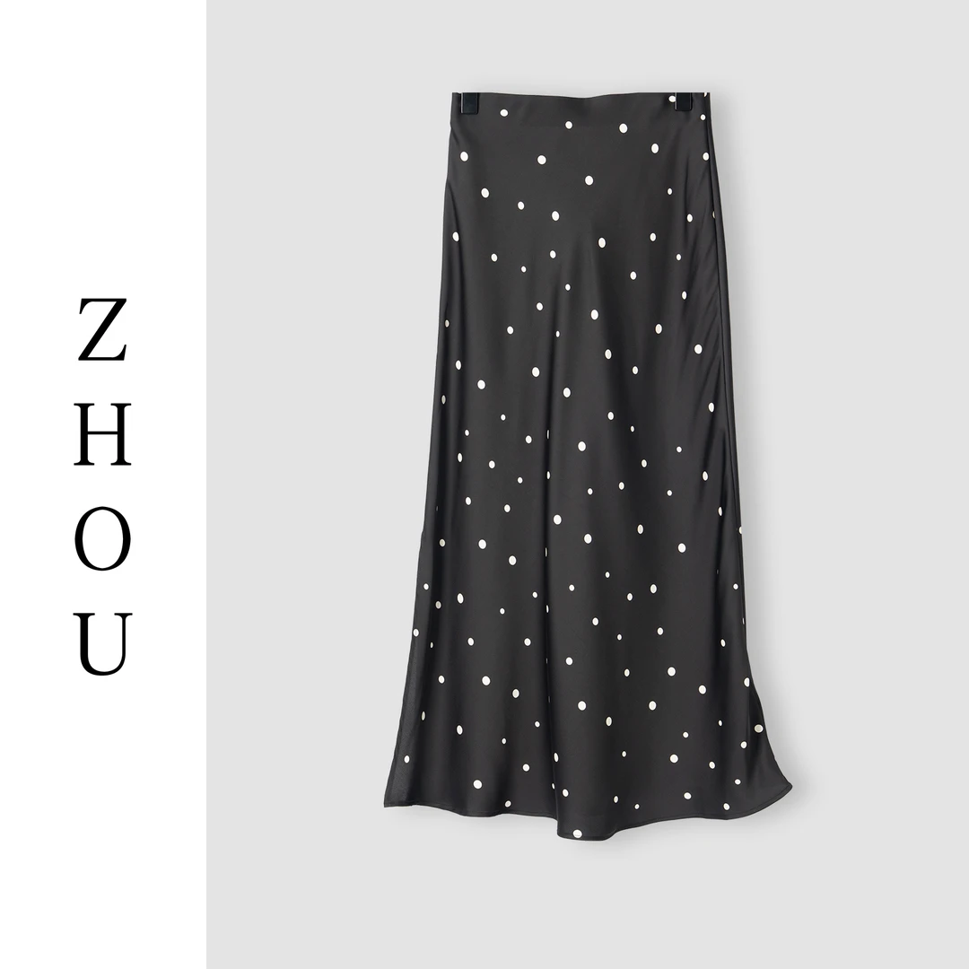 （周哥甄选）波点半身裙-22404