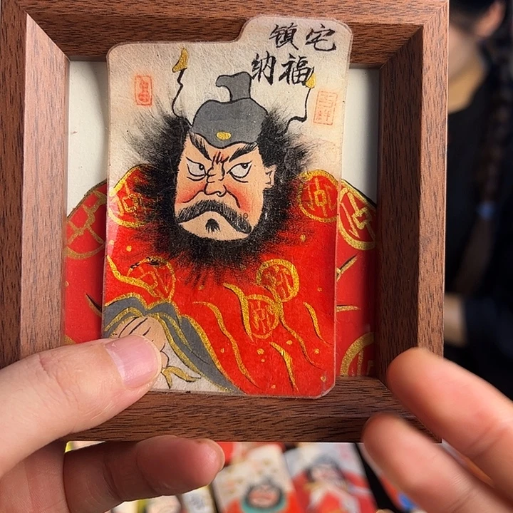 ****凡纯手绘钟馗文创画