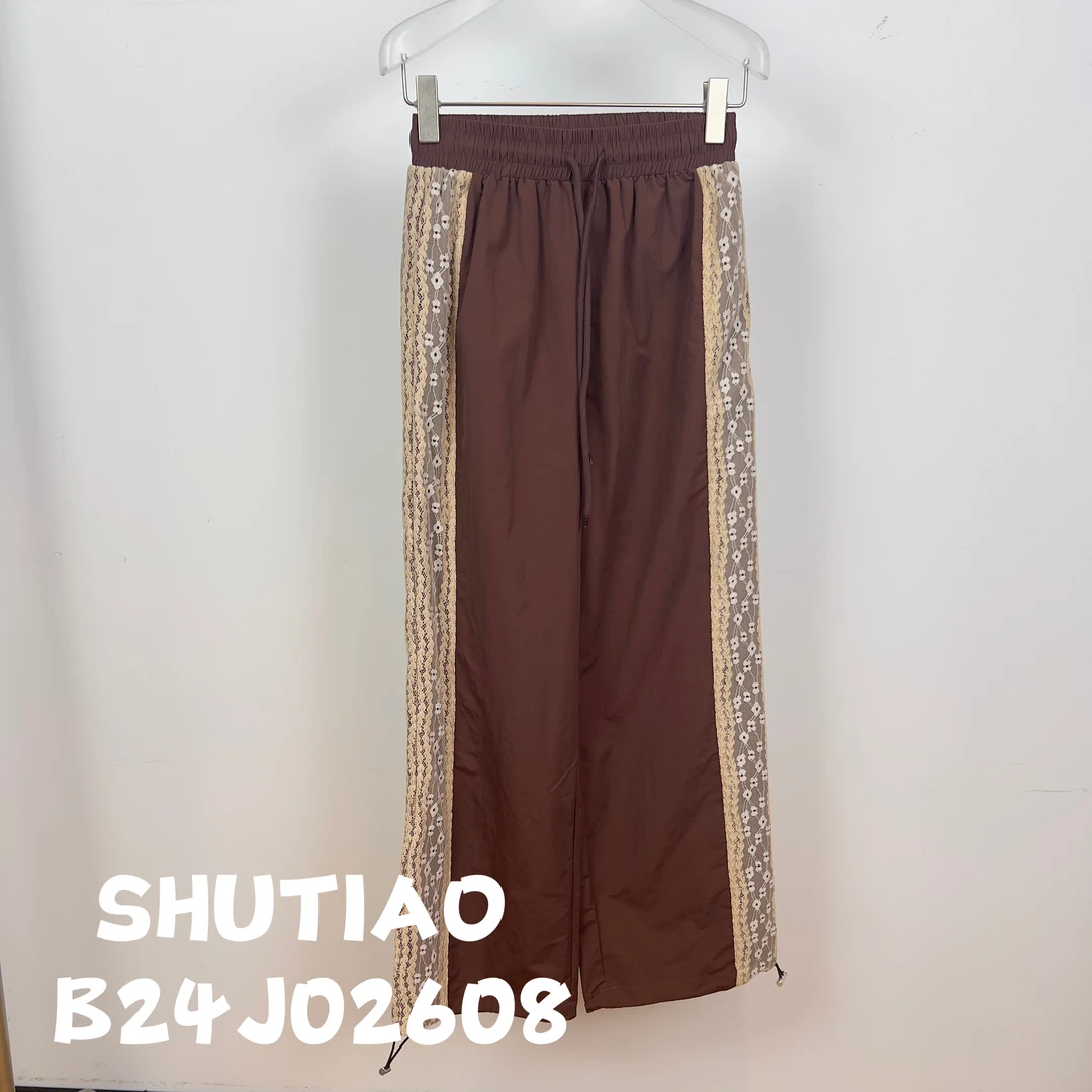 【SHUTIAO】2024秋冬：新款小众设计款裤子B24J02608