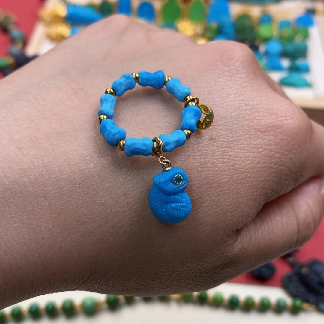 绿松石戒指未镶嵌