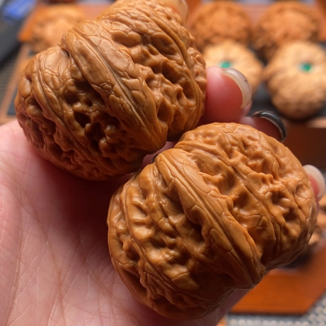 把件文玩核桃45尺寸平谷元宝