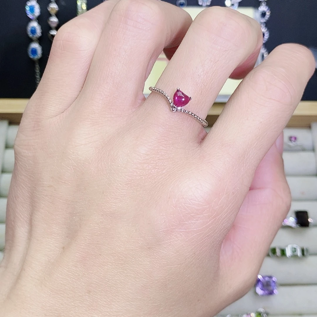 未镶嵌戒指石榴石（紫牙乌）